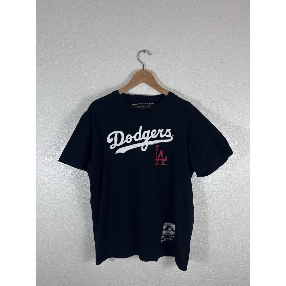 Mitchell & Ness Los Angeles Dodgers Cooperstown Collection T-Shirt Mens Large